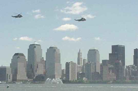 Choppers Over the Hudson