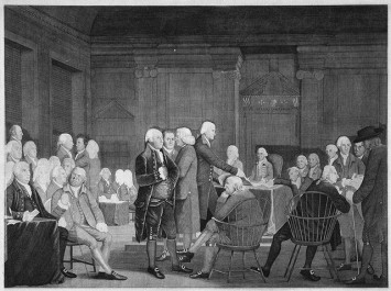 The Presentation of the Declaration to the Continental Congress
