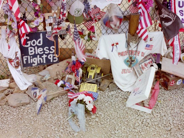 Some Things Left at Temporary Memorial