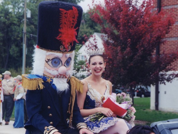 Maria Gismondi as the Sugar Plum Fairy with the Nutcracker